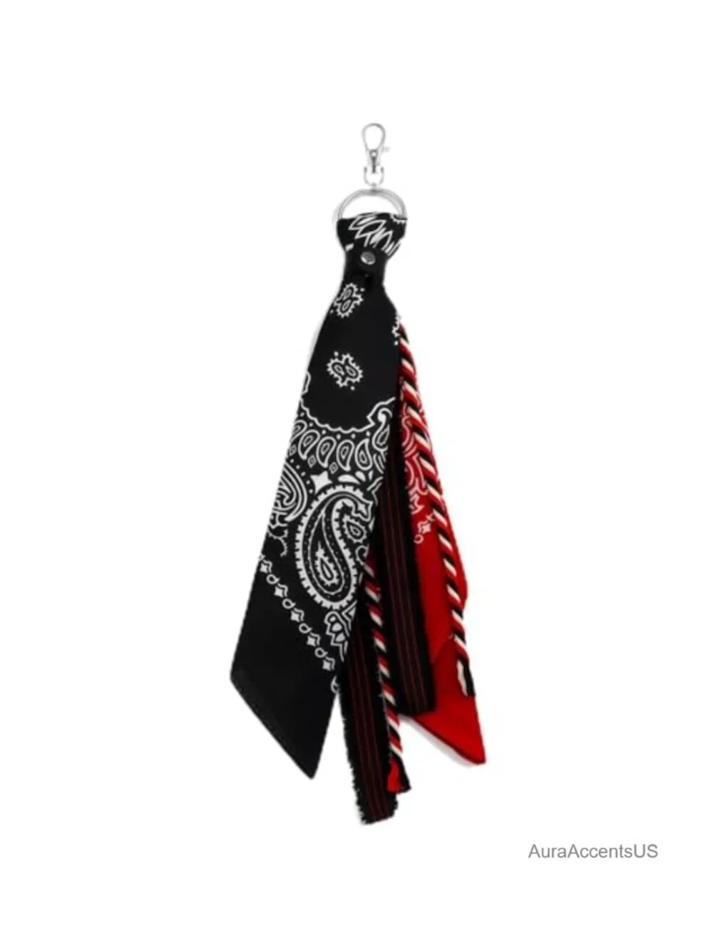 Western Bandana Pants Chain Hip Hop Pocket Chain with Keyring Keychain Rapper